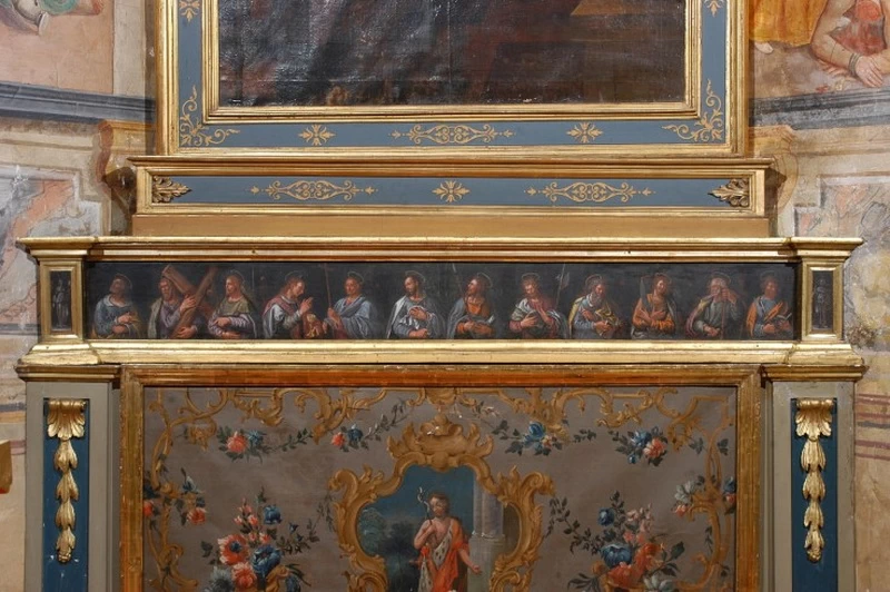Predella con gli apostoli - Lodi